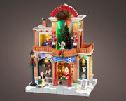 led scenery polyresin steady binnen kleuren/multi l.15cm x w.20.5cm x h.28.5cm
