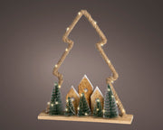micro led tafellamp jute steady binnen fsc mix 70% naturel/warm wit l.8cm x w.40cm x h.47cm