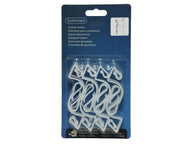 haken plastic buiten wit l.2.1cm x w.7cm x h.1.2cm
