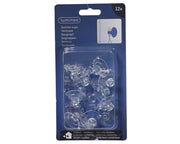 zuignap plastic buiten transparant d.3cm