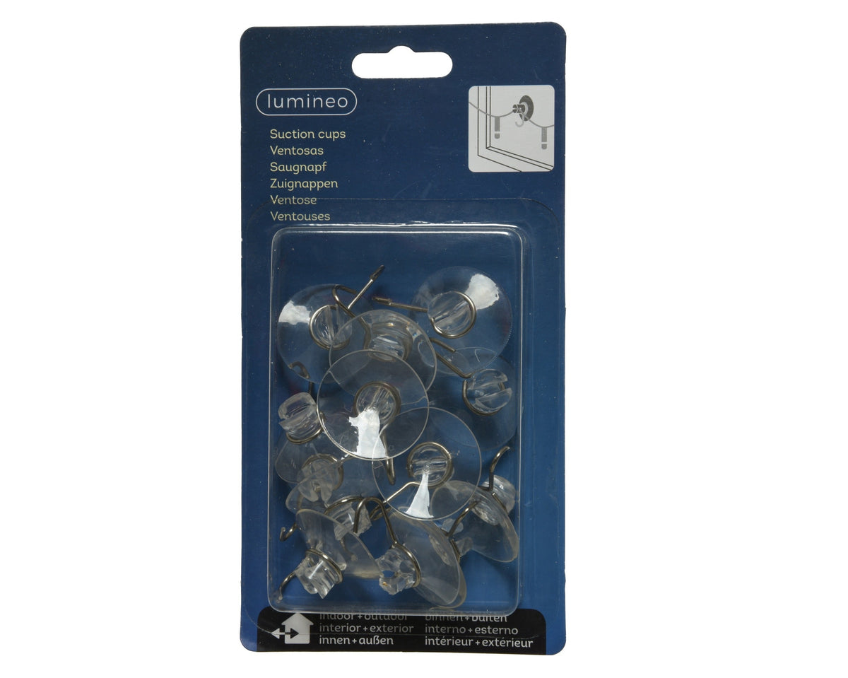 zuignap plastic buiten helder l.3.5cm x w.3.5cm x h.1.5cm