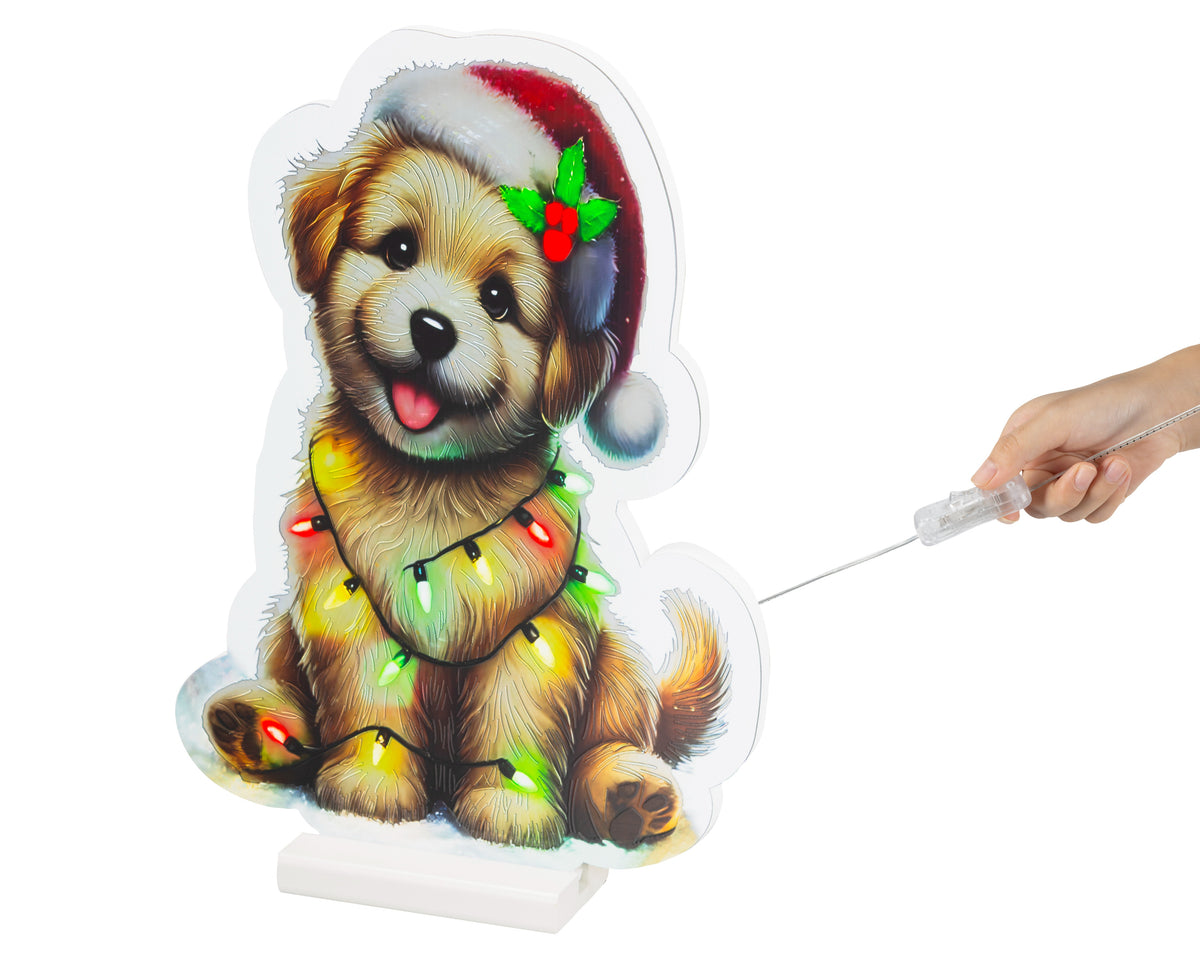 LED Infinity Lights PET steady L.1,3cm B.26cm H.36cm
