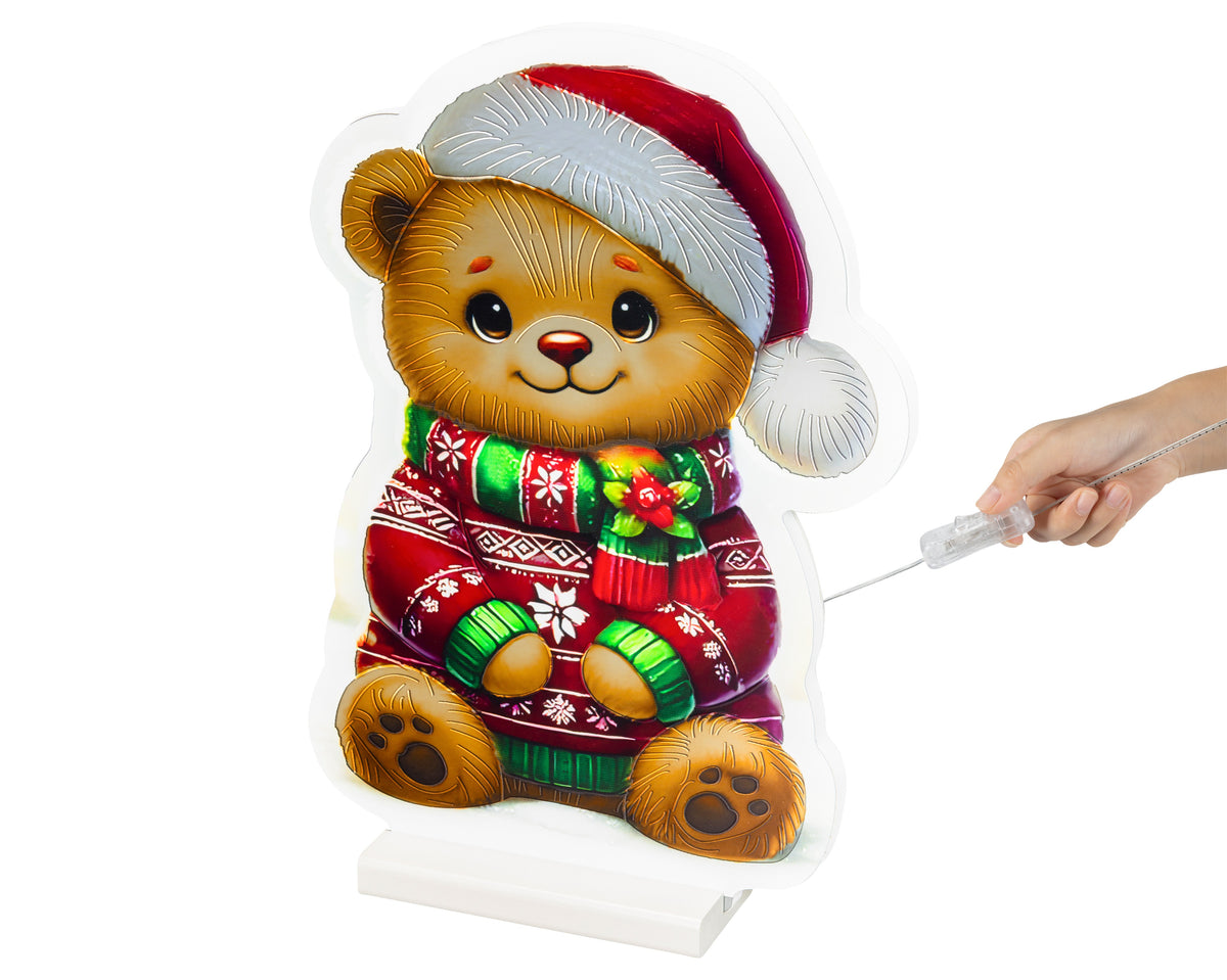 LED Infinity Lights PET steady L.1,3cm B.25,5cm H.36cm
