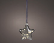 micro led ster sparkle effect binnen anthracite/warm wit l.6.5cm x w.20cm x h.20cm