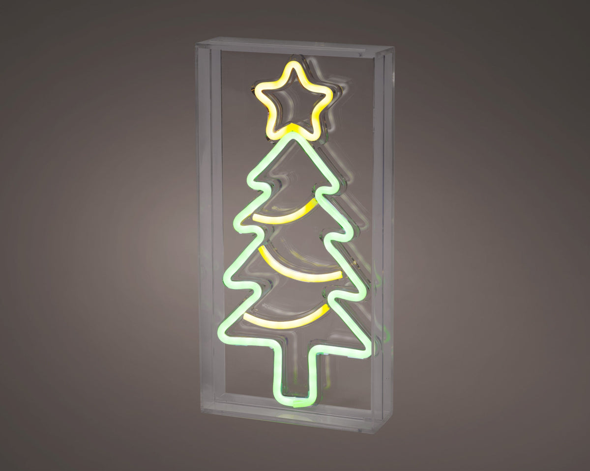 led neon usb plastic tree steady binnen multi l.4.7cm x w.15cm x h.30cm
