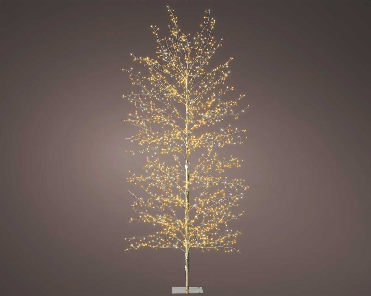 micro led boom ijzer steady buiten goud/warm wit/klassiek warm d.80cm h.180cm