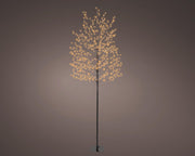 micro led boom ijzer steady buiten zwart/warm wit/klassiek warm d.70cm h.180cm
