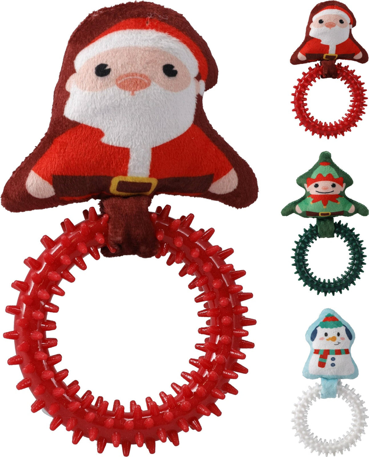 hondenspeelgoed tpe met kerst design