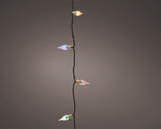 led vintage lights 8 functie twinkel effect buiten groen/multi 180 led l.1790cm