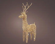micro led rendier wicker steady buiten naturel/warm witl24.00-w60.00-h104.00cm-360l