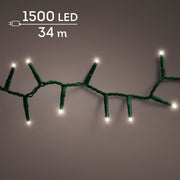 led compact lights steady buiten groen/warm wit 1500 led l.3400cm