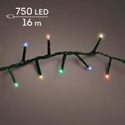 led compact lights 8 functie twinkel effect buiten groen/multi 750 led l.1600cm