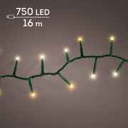 led compact lights steady buiten groen/warm wit/klassiek warm 750 led l.1600cm