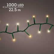 led compact lights steady buiten groen/warm wit/klassiek warm 1000 led l.2250cm