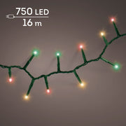 led compact lights 8 functie twinkel effect buiten groen/rood/groen/klassiek warm 750 led l.1600cm