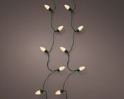 led vintage lights xl 8 functie twinkel effect buiten groen/soft gold 100 led d.2.5cm x l.1980cm