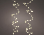 micro led extra dense lights 8 functie twinkel effect buiten zilver/warm wit 378 led l.600cm