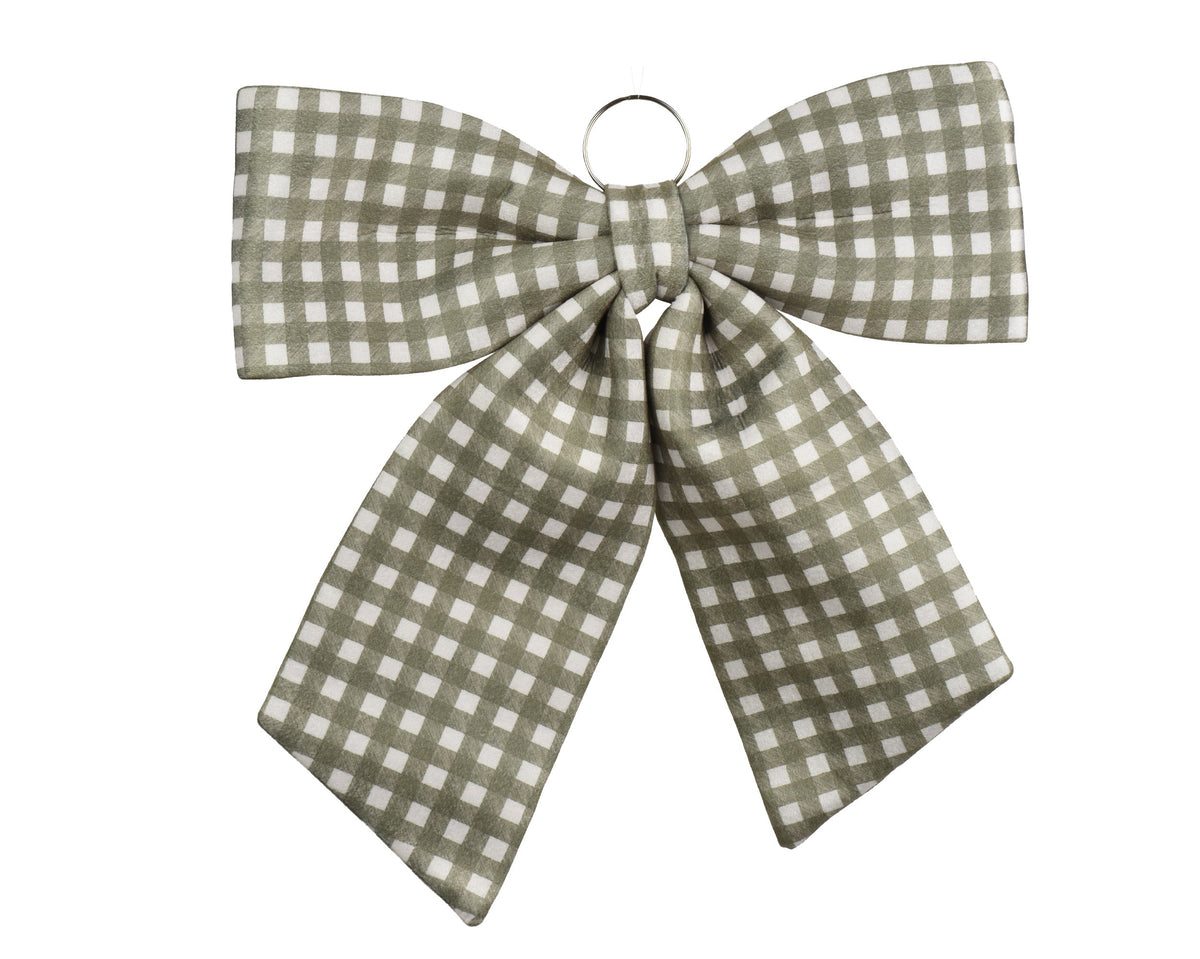 strik polyester groen l.6cm x w.48cm x h.52cm