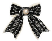 strik polyester on clip strass stone zwart l.2.5cm x w.11cm x h.14cm