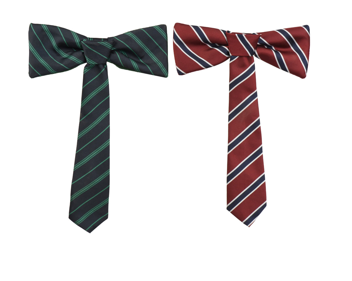 strik polyester tie on clip 2col ass assortie l.2cm x w.23cm x h.38cm