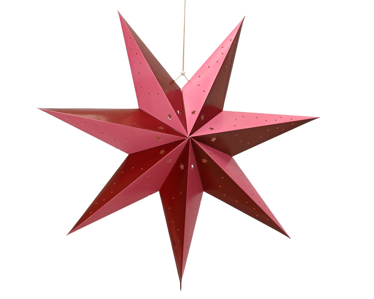 ster papier stripe design, two color in one point, same as other points fsc 100% roze/kleur(en) d.70cm x h.20cm