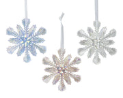 figuren plastic glitter 3col ass assortie l.0.3cm x w.11cm x h.11cm