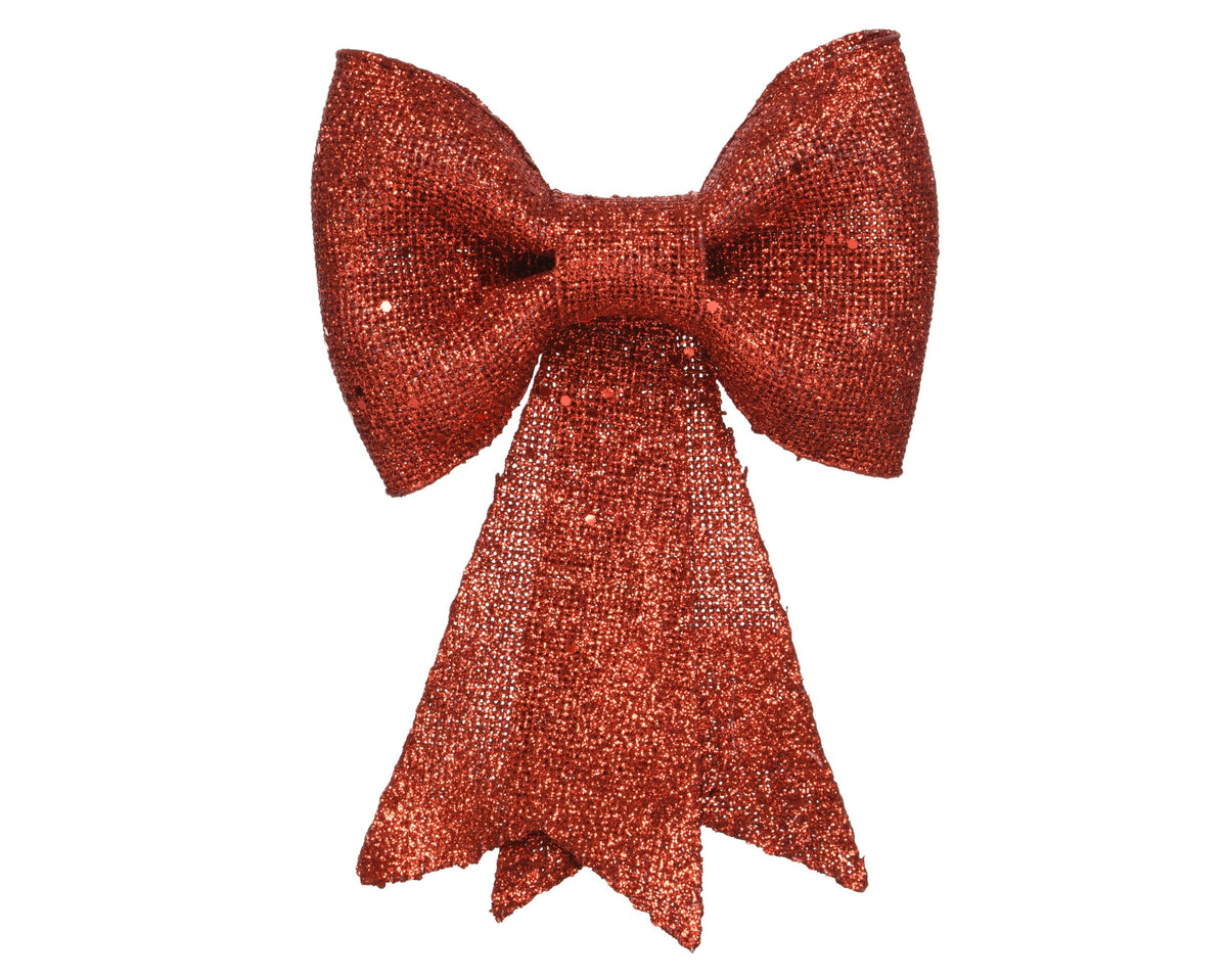 strik plastic glitters rood l.5cm x w.22cm x h.30cm