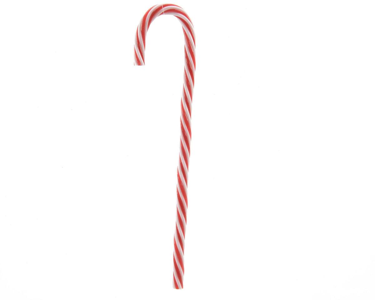 zuurstok plastic rood/wit l.1.1cm x w.6.5cm x h.30cm