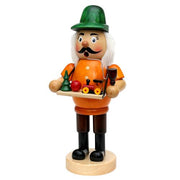 holz räuchermann "spielzeughändler", bunt 14,5 x 12 x 34 cm xxl;