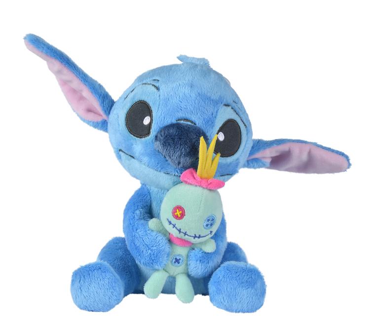 disney - stitch met scrump (25cm)