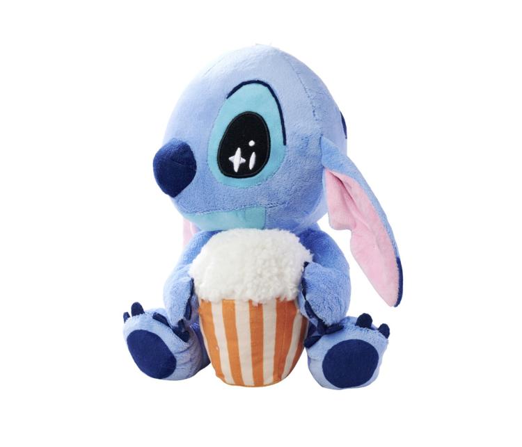 disney - stitch met popcorn (25cm)