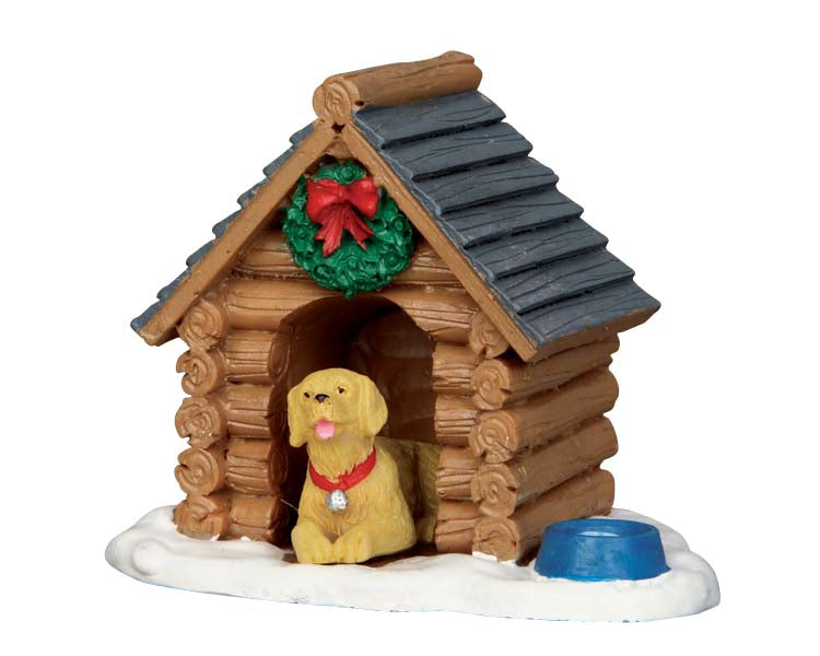 log cabin dog house