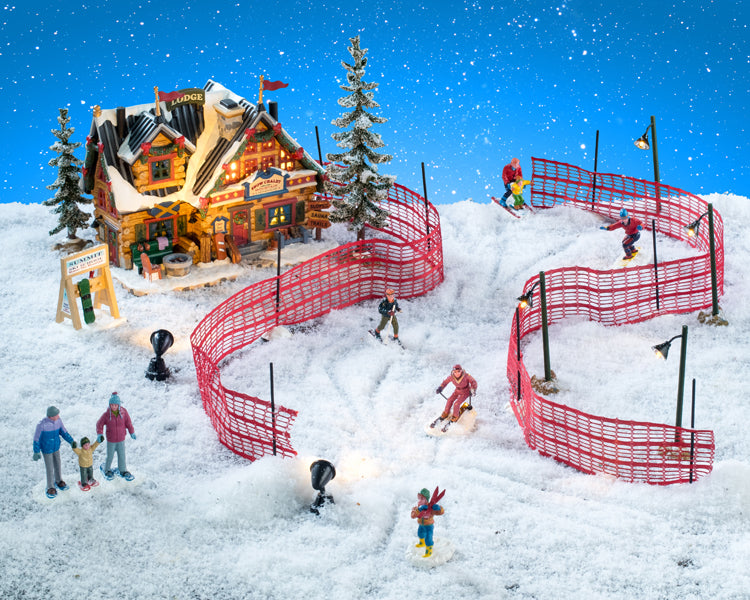 apres-ski lodge set