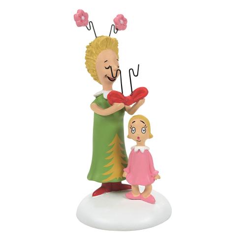 cindy-lou whos surprise - the grinch village by d56