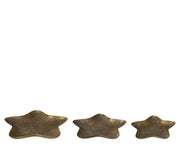 decobord ijzer star antique brons antiek l.24cm