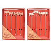 steker rvs with alloy top decoration 2ass assortie l.14.5cm x w.10.5cm x h.2.5cm