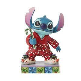 stitch in christmas pjs figurine by disney traditions