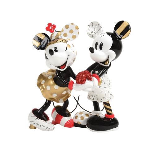 mickey and minnie mouse midas figurine by disney britto