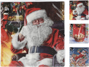 servetten papier 33x33cm set van 16sts 3-laags 3ass kerst designs