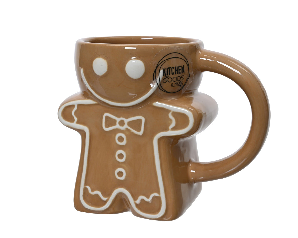 mok dolomiet mug glazed bruin/kleur(en) d.7.5cm x h.9.5cm