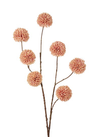 pompom spray x 7 lg 98 cm autumn champagne