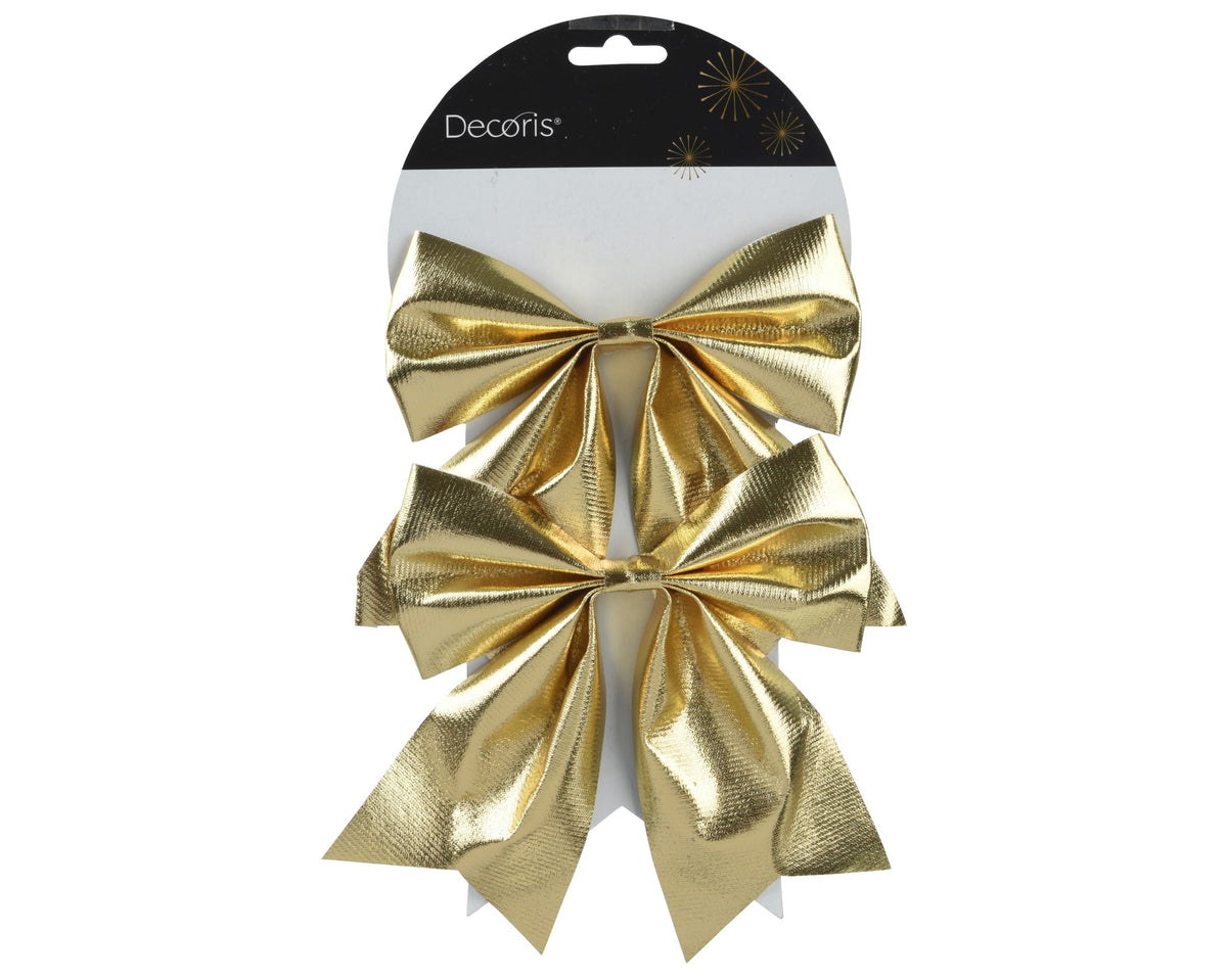 strik polyester goud l.15cm x w.1cm x h.17cm