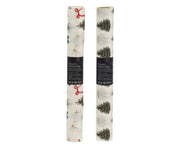 decostof polyester digital print tree 2ass creme l.120cm x w.35cm x h.0.1cm