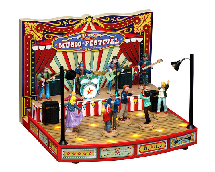 big top holiday music festival, with 4.5v adaptor