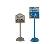 parking signs, set of 2