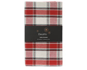 tafelloper katoen rectangular n/a tartan check groen/rood l.150cm x w.30cm x h.0.1cm