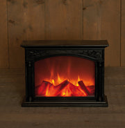 b.o.t. haard zwart 33x12x24cm 3xc met 6/18u timer