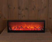 b.o.t. haard zwart 60x20x10cm 3xc met 6/18u timer