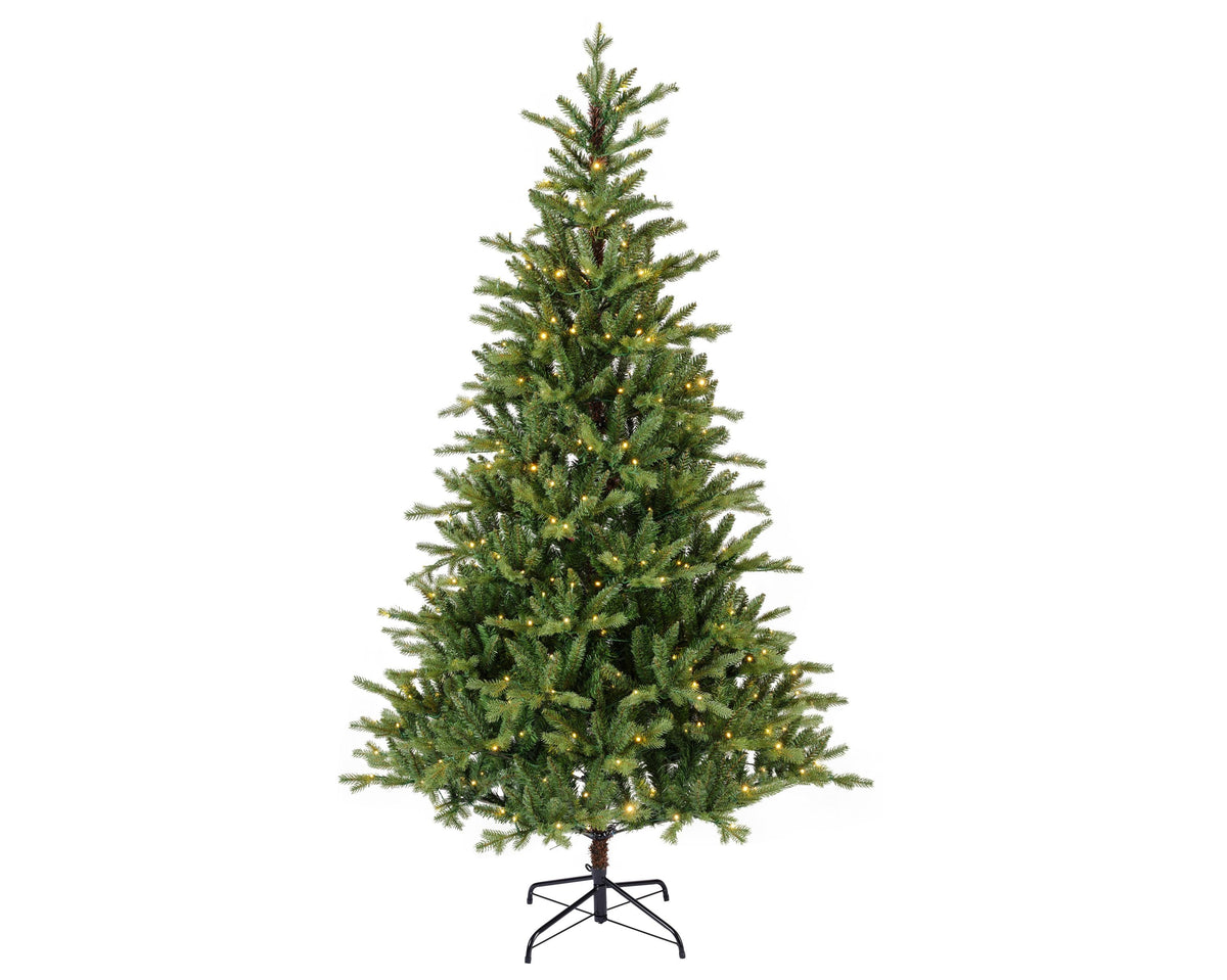 allison boom led indoor groen/warm wit/klassiek warm d.127cm h.210cm 430l