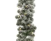 imperial slinger snowy led bo binnen groen/wit/warm wit d.25cm l.270cm 50l